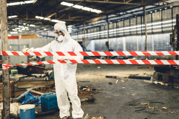 Professional Crime Scene Cleanup technician working in Penns Grove, NJ